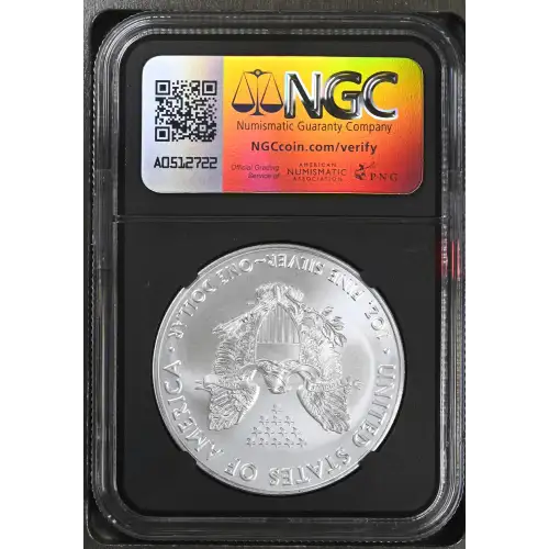 2020 - 1oz Silver Eagle - S$1 NGCX MS10 (D10-B31)